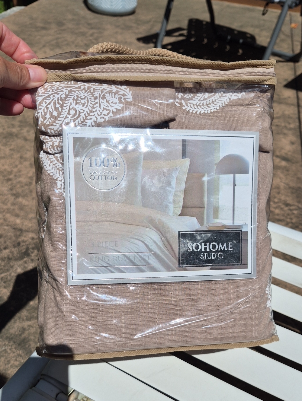 SoHOME Studio.3 Piece King Duvet Set.